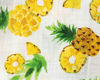 Picture of Cotton Muslin Swaddle Single - Fresh Pineapple by Little Unicorn