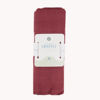 Picture of Deluxe Bamboo Muslin Swaddle Single - Dusty Maroon by Little Unicorn