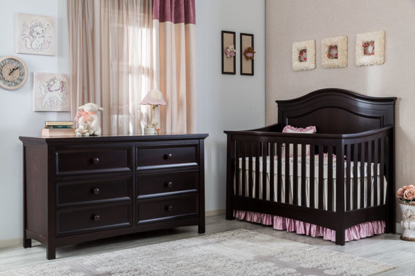 Picture of Serena Cherry Nursery Packages- by Silva Furniture