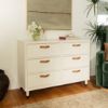 Picture of Tanner 6-Drawer Dresser - Warm White | by Namesake