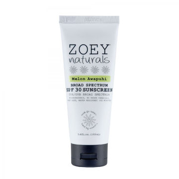 Picture of Zoey Naturals Melon Awapuhi SPF 30 Sunscreen - 3.4 oz.