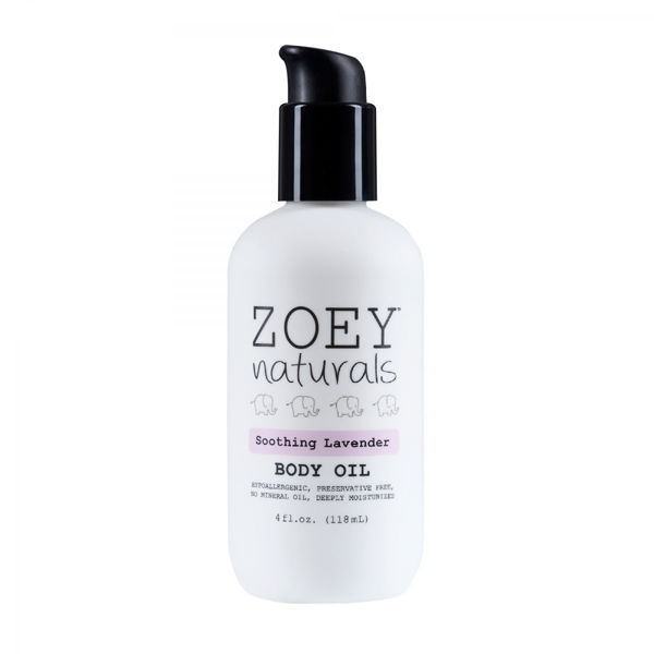 Picture of Zoey Naturals Soothing Lavender Body Oil - 4 oz.