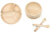Picture of Silicone Suction Feeding Gift Set - Wood Finish