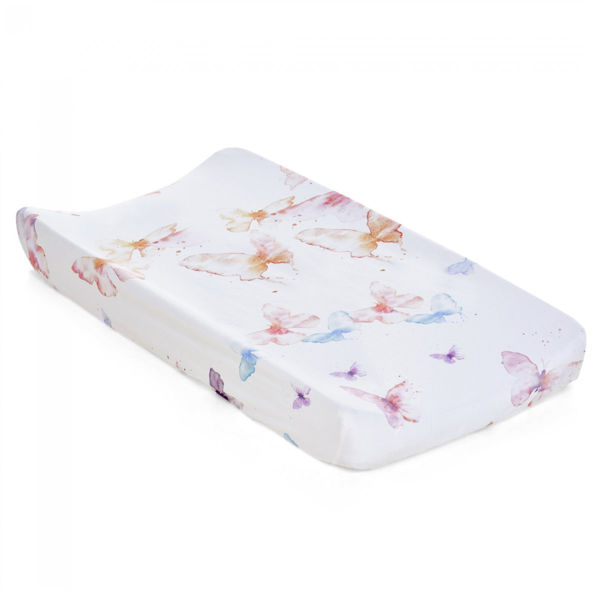 Picture of Butterfly Jersey Changing Pad Cover by Oilo