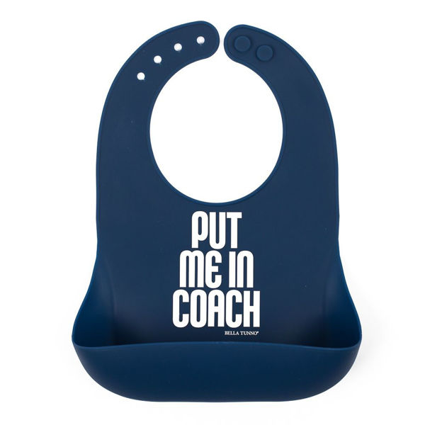 Picture of Put me in Coach Wonder Bib - by Bella Tunno