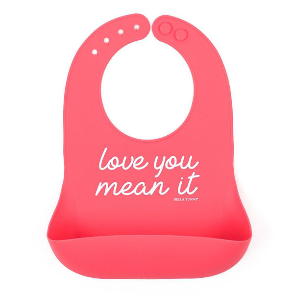 Picture of Love you mean it Wonder Bib - by Bella Tunno