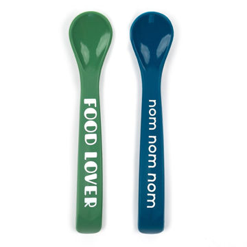 Picture of Food Lover/Nom Nom Nom Spoon Set | Bella Tunno