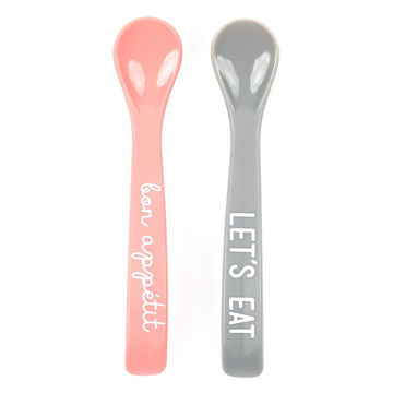 Picture of Lets Eat / Bon Appetit Spoon Set | Bella Tunno