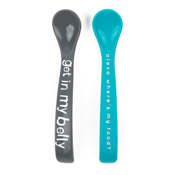 Picture of Get in my Belly/Alexa Spoon Set - by Bella Tunno