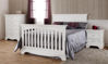 Picture of Ragusa Convertible Crib - Vintage White by Pali Furniture