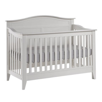 Picture of Napoli Curved Top Forever Convertible Crib - White Finish by Pali Furniture