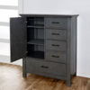 Picture of Como Door Chest - Distressed Granite - by Pali Furniture
