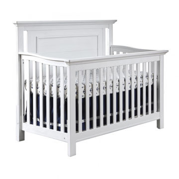 Picture of Como Flat Top Forever Crib - Vintage White - by Pali Furniture