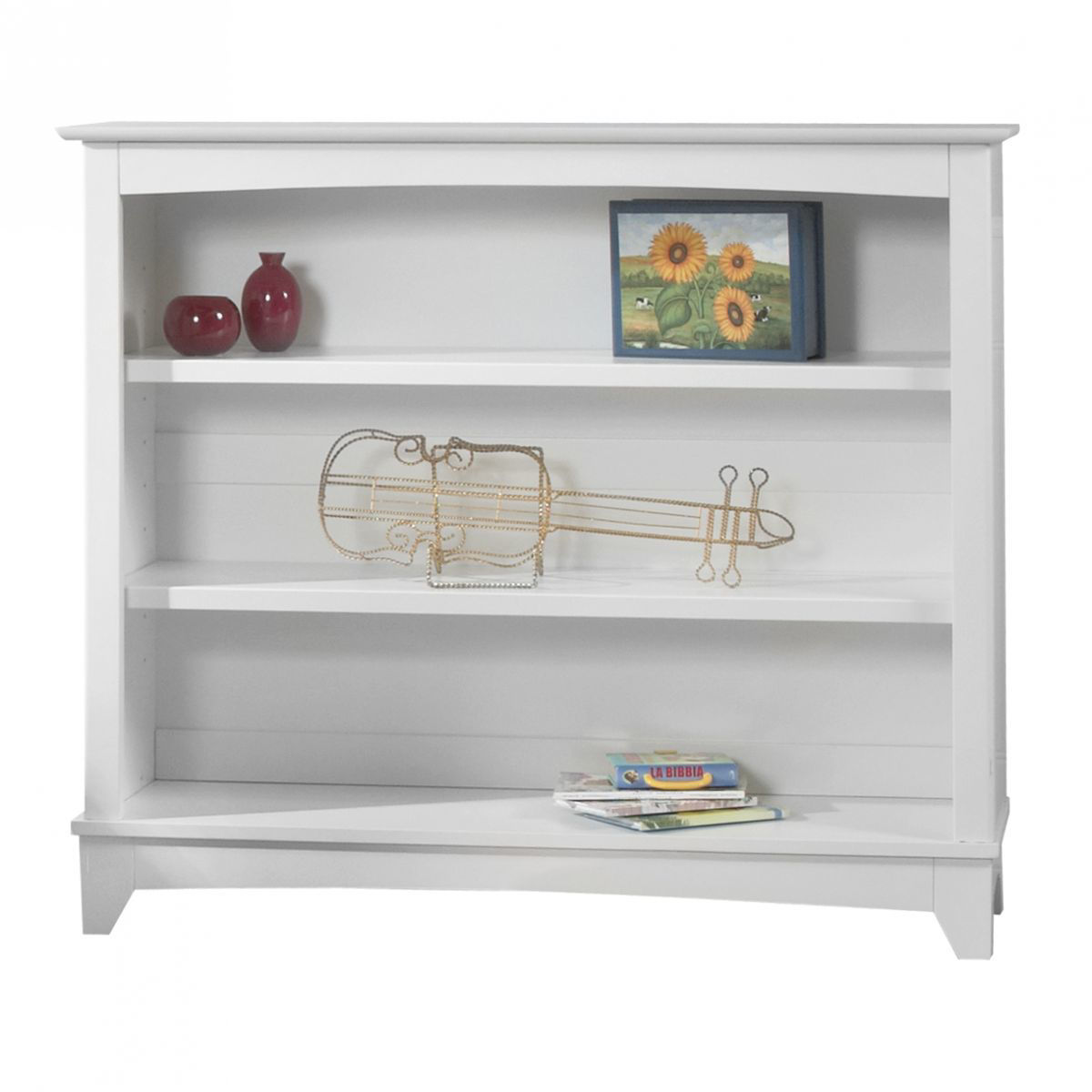 Universal Bookcase Hutch Solid White, White Dresser With Hutch
