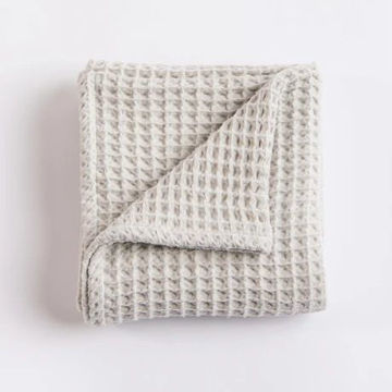 Picture of Light Grey Honeycomb Blanket