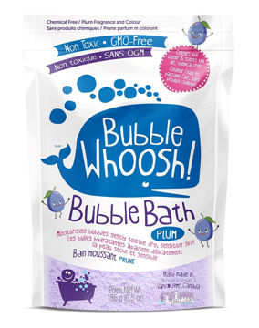 Picture of Bubble Woosh Plum - moisturizing foaming bath powder by Loot Toy