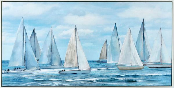 Picture of Blue Regatta 56" X 28" | BFPK Artwork