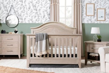 Picture of Beckett Sandbar Curve Top Crib Room Packages  by Franklin and Ben