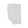 Picture of Cotton Muslin Burp Cloth - White by Little Unicorn