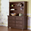 Picture of Universal Bookcase Hutch - Mocacchino Finish - Pali Furniture