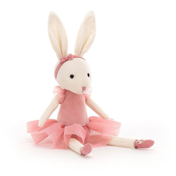 Picture of Pirouette Bunny Rose - 11" X 4" - Dressed to Impress by JellyCat