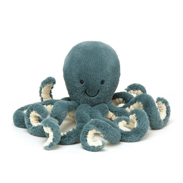 Picture of Storm Octopus Little - 9" X 4" - Ocean Life by Jellycat