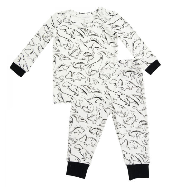 Picture of Angel Dear Black Dino Lounge Wear Set
