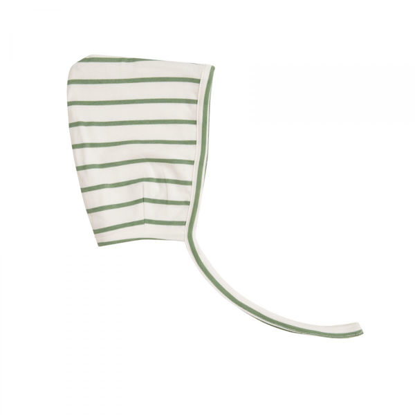 Picture of Green Stripe Organic Pixie Hat Green (0-3 months)