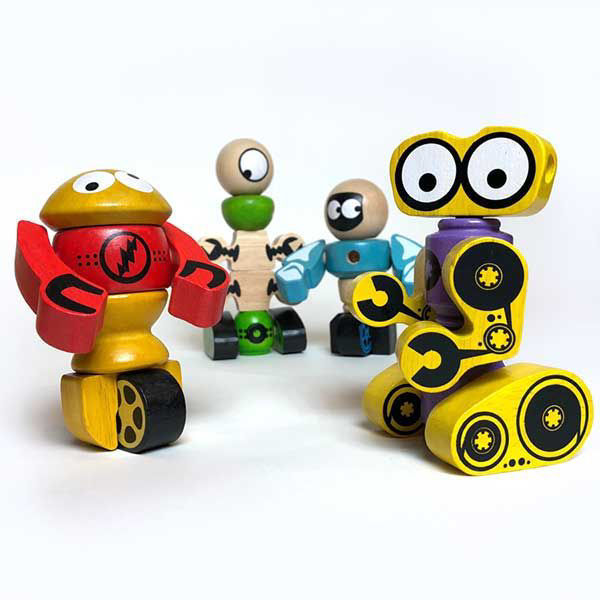 Picture of Tinker Totter Robots -  by Begin Again Toys