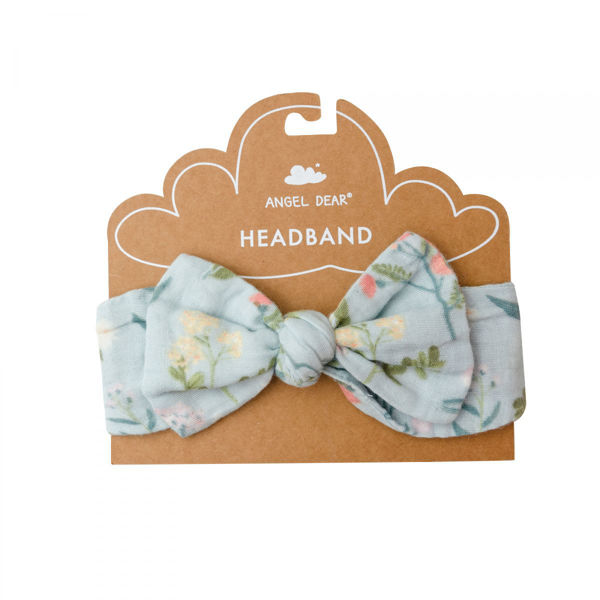 Picture of Angel Dear Meadow Floral Headband Blue