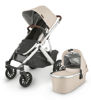 Picture of VISTA V2 Stroller - DECLAN (oat melange/silver frame/chestnut leather)  - by Uppa Baby