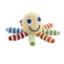 Picture of Octopus Rattle Rainbow - Free Trade 100% Cotton - by Pebble