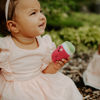 Picture of Friendly Watermelon Rattle - Free Trade 100% Cotton - by Pebble