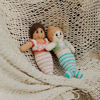 Picture of Mermaid Rattle Pink - Free Trade 100% Cotton - by Pebble