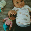 Picture of Pirate Rattle - Free Trade 100% Cotton - by Pebble