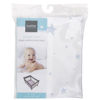 Picture of Cotton Flannel Playard Sheet - Blue Scribble Stars