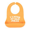 Picture of I Laugh at Dad Jokes Wonder Bib | Bella Tunno
