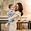 Picture of Zebra Jersey Crib Sheet | by Oilo