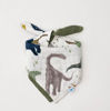 Picture of Cotton Muslin Reversible Bandana Bib - Dino Friend by Little Unicorn