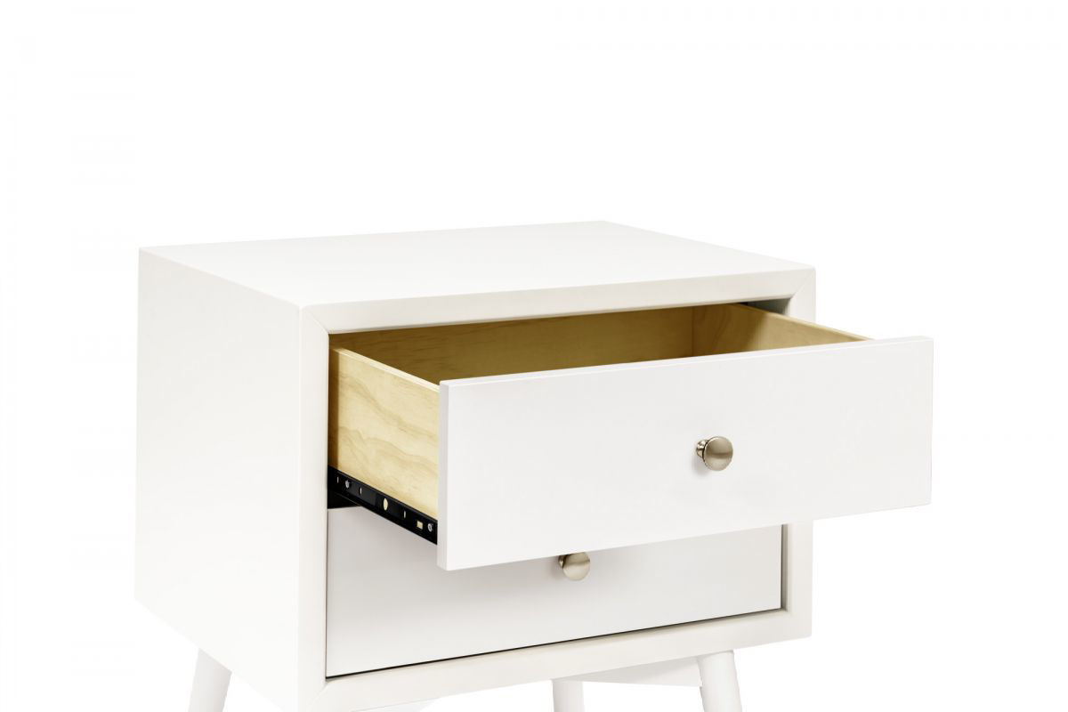 Palma Nightstand Warm White by Babyletto