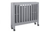 Picture of Origami Mini Folding Crib - Gray - By Babyletto