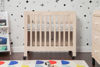 Picture of Origami Mini Folding Crib - Washed Natural - By Babyletto