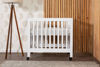 Picture of Origami Mini Folding Crib - White - By Babyletto