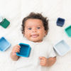 Picture of Cool Blue Happy Stacks | Bella Tunno