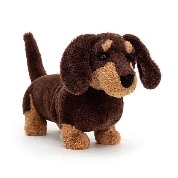 Picture of Otto Sausage Dog 7" x 4" by Jellycat