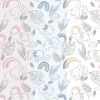 Picture of OBSOLETE - Ellie Go Lucky Blue Reversible Magnetic Organic Cotton Bib