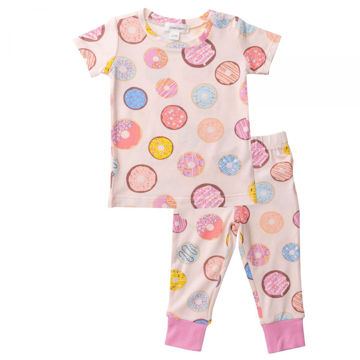 Picture of Angel Dear Pink Donuts Short Sleeve Loungewear