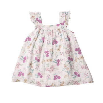 Picture of Angel Dear Dreamy Meadow Floral Cotton Muslin Sundress