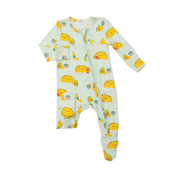 Picture of Angel Dear Blue Tacos 2 Way Zipper Footie