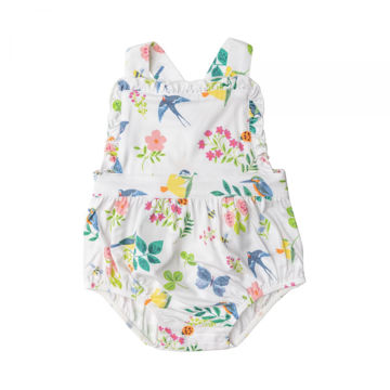Picture of Angel Dear Garden Birds Bamboo Ruffle Bubble
